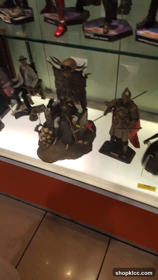 Display of Action Figures