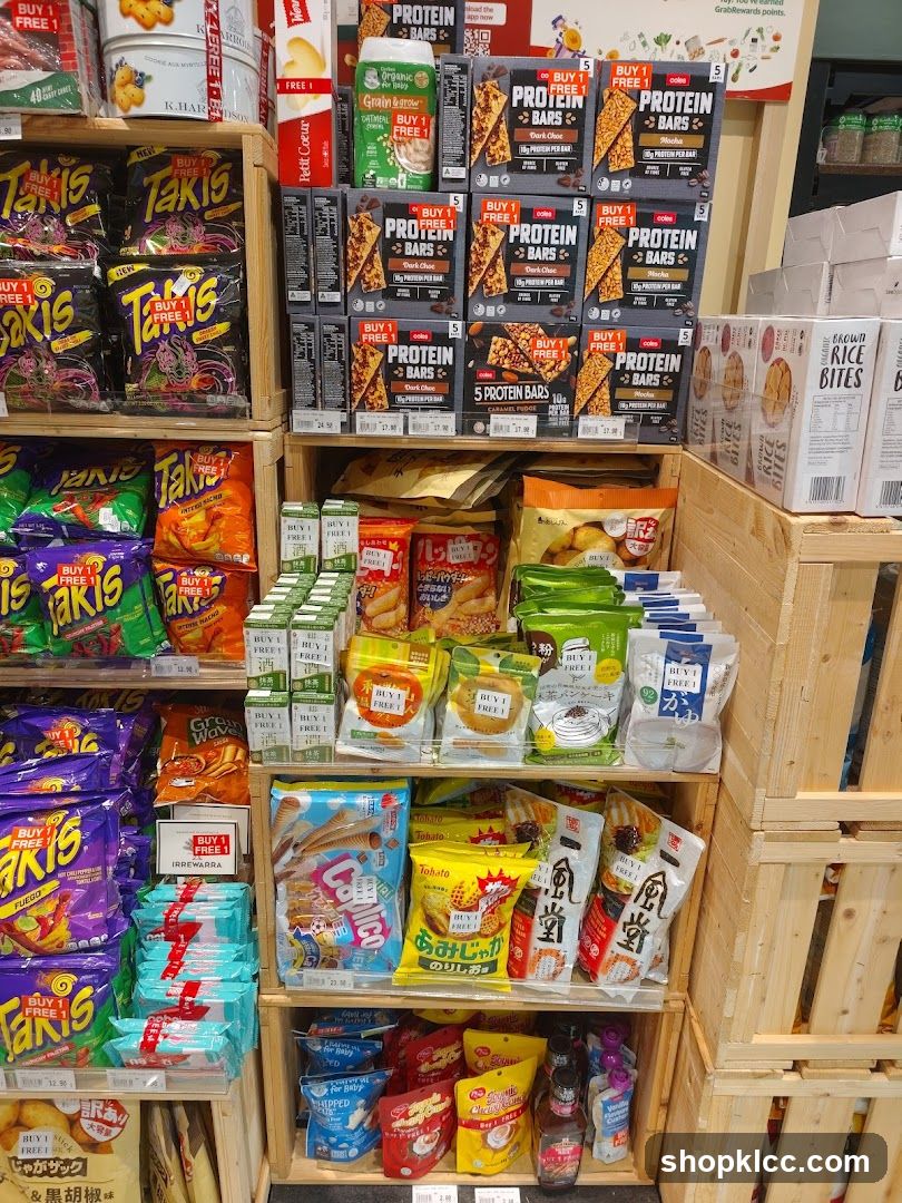 Snack and Protein Bar Display
