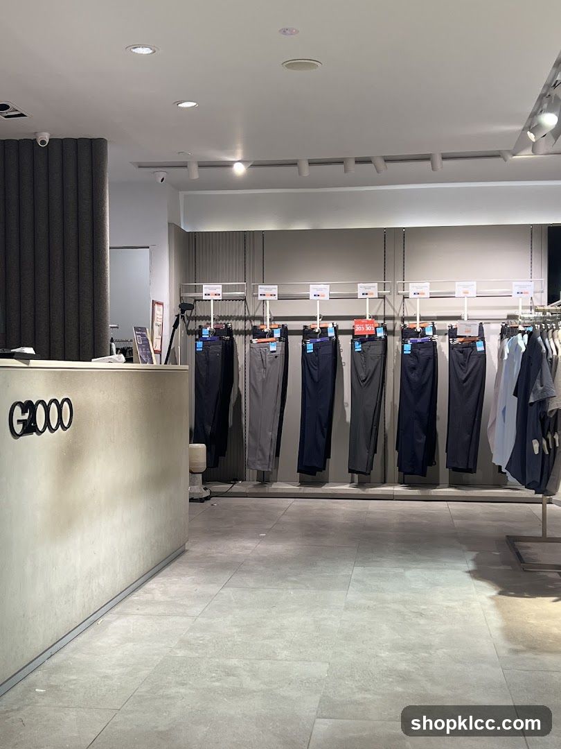 G2000 Store Interior