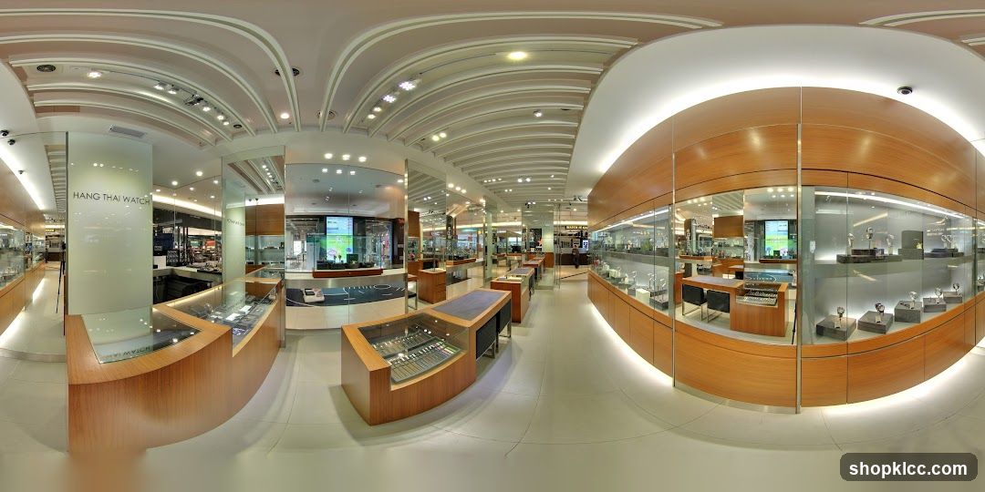 Interior of a watch store