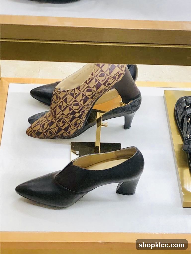 Women's Shoes on Display