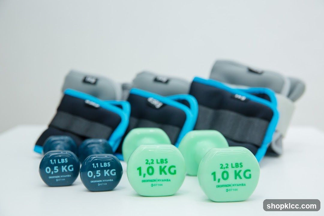 Decathlon Home Fitness Equipment Display