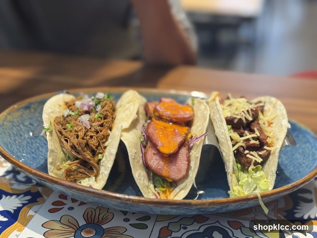 Three Tacos