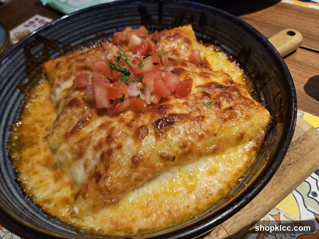 Cheesy Enchiladas with Pico de Gallo