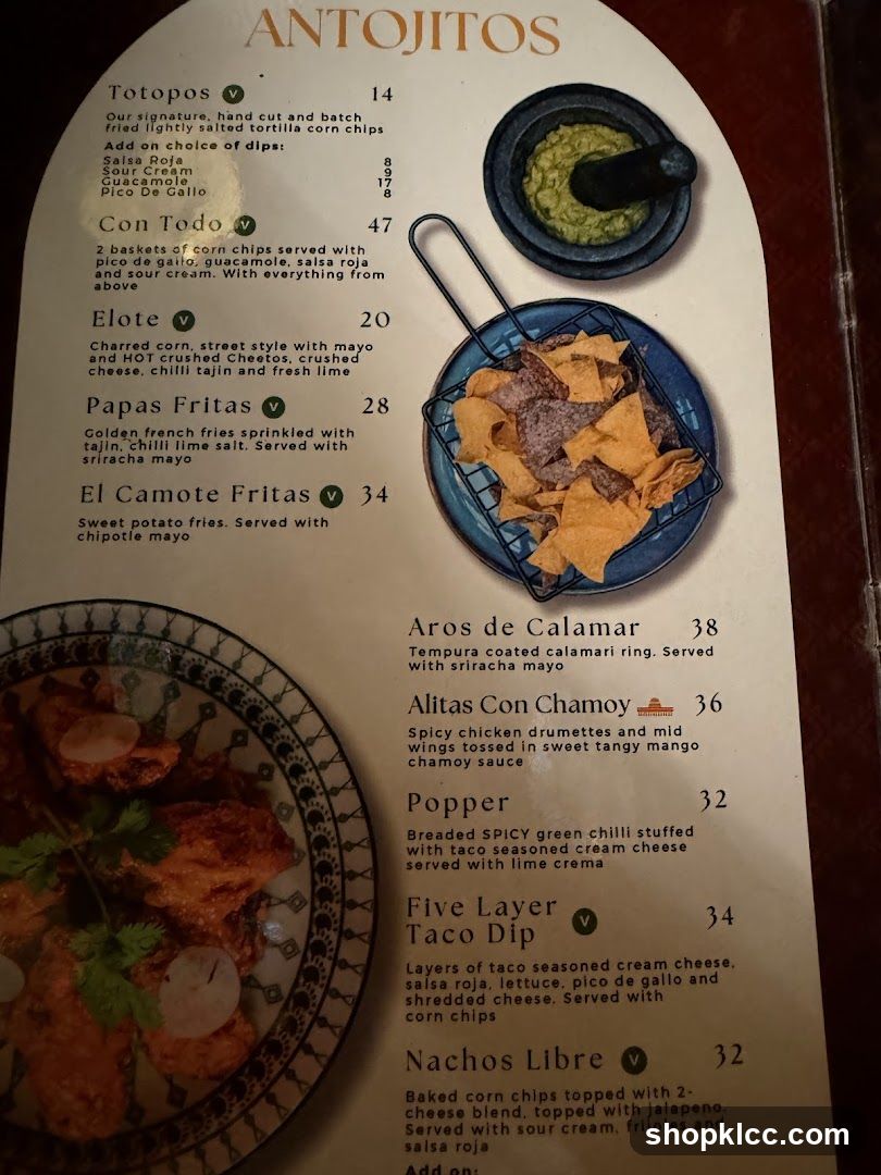 ANTOJITOS