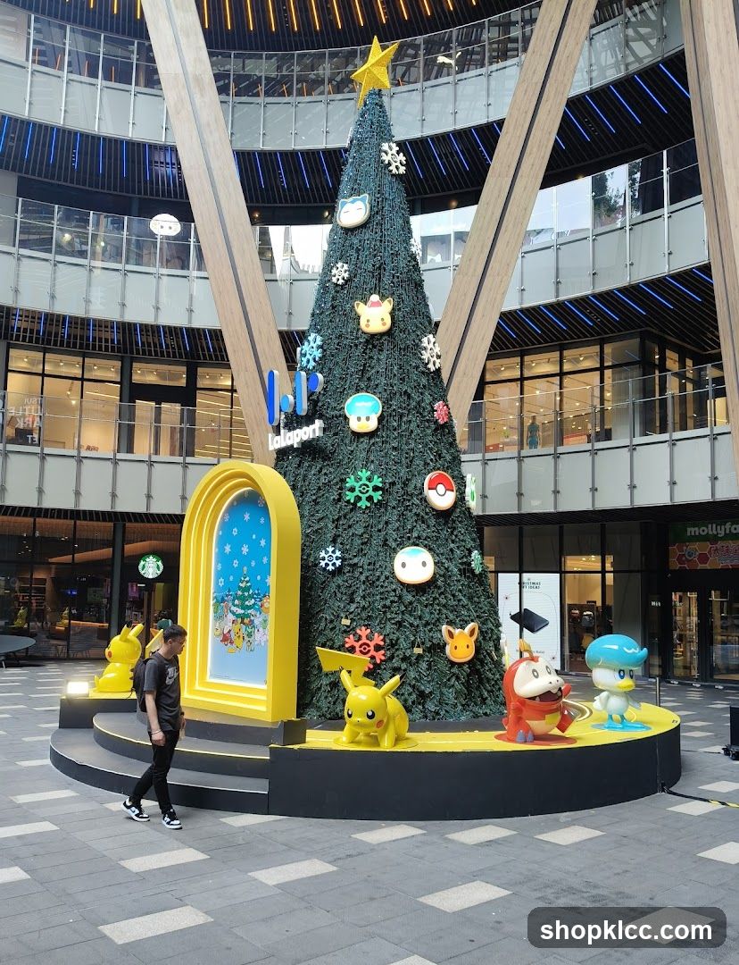 Pokemon Christmas Tree Display