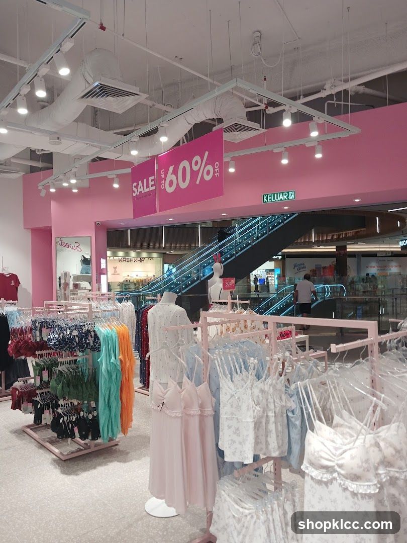 Interior Clothing Store Display