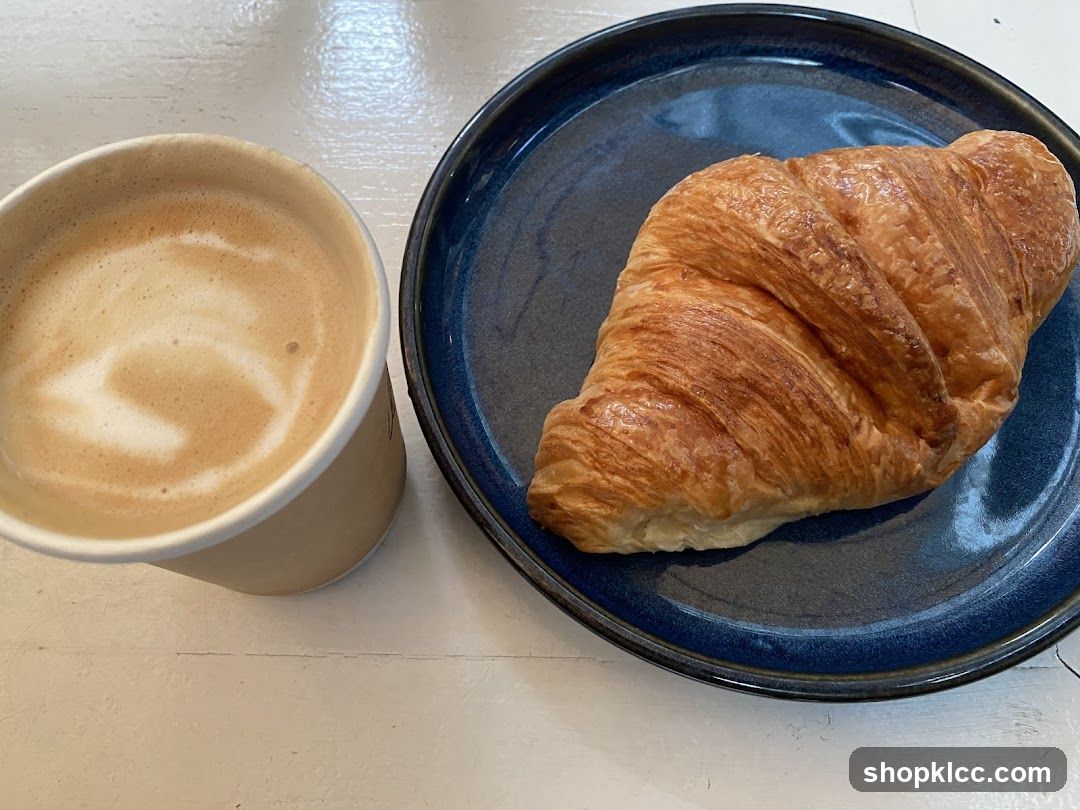 Croissant and Coffee