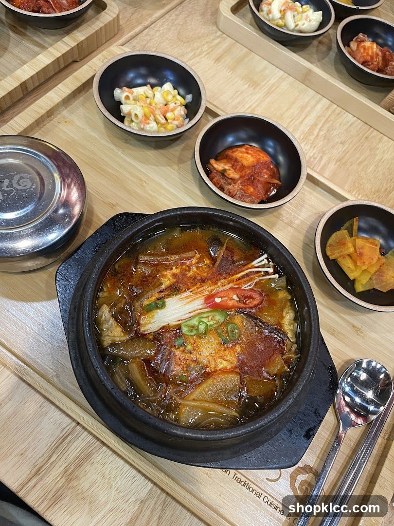 Korean Hot Pot Meal