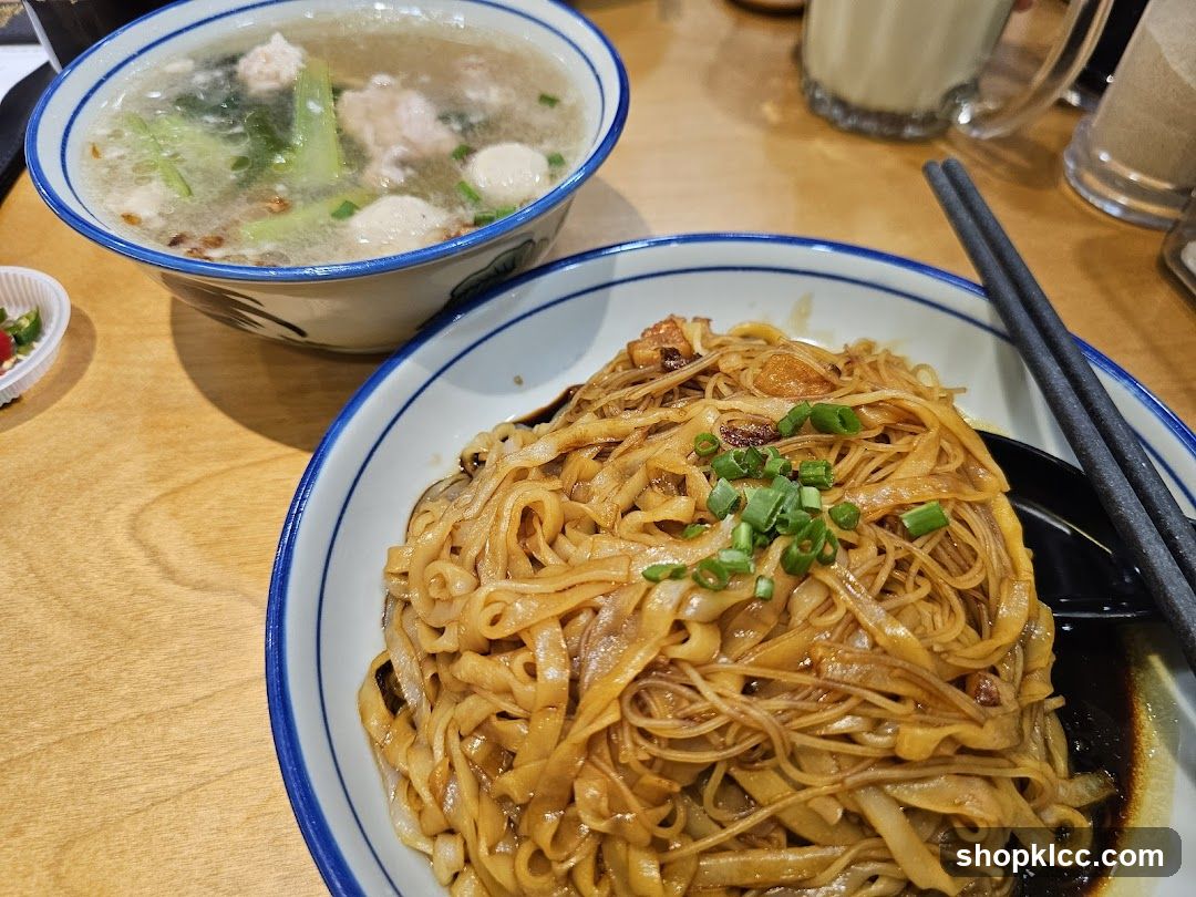 Noodles and Soup Bowl