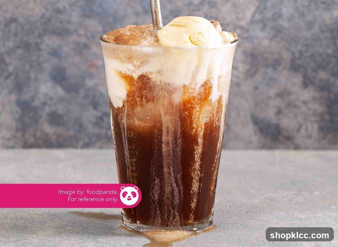 Iced Coffee with Ice Cream