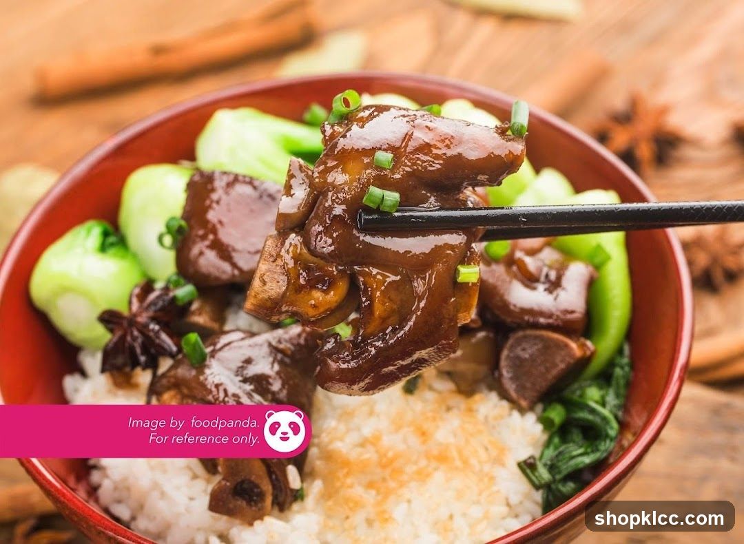 Braised Meat Rice Bowl
