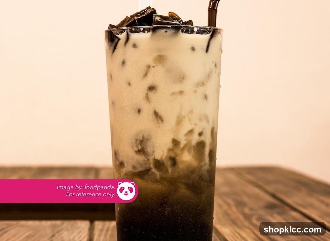 Iced Coffee with Toppings