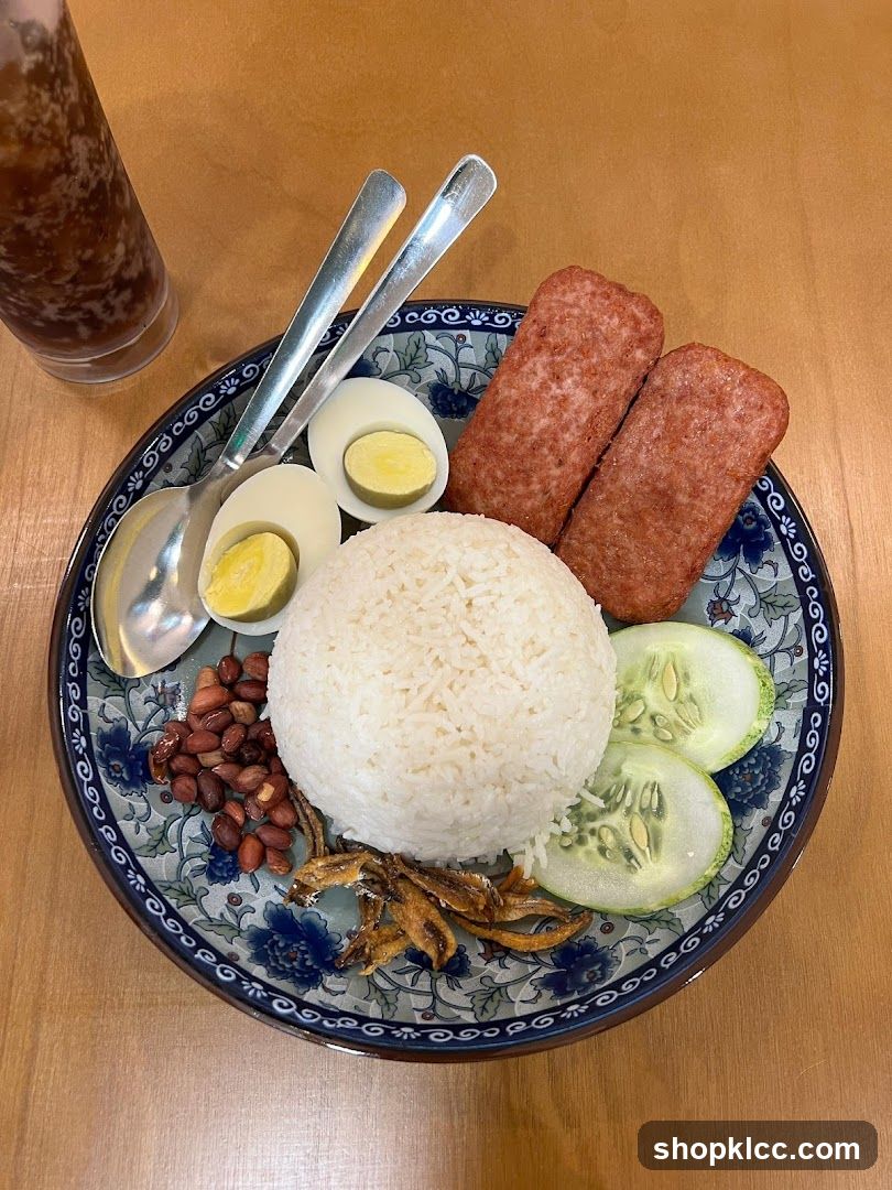 Nasi Lemak Plate