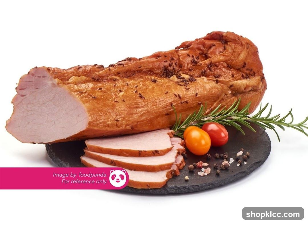 Sliced Meat with Herbs and Tomatoes
