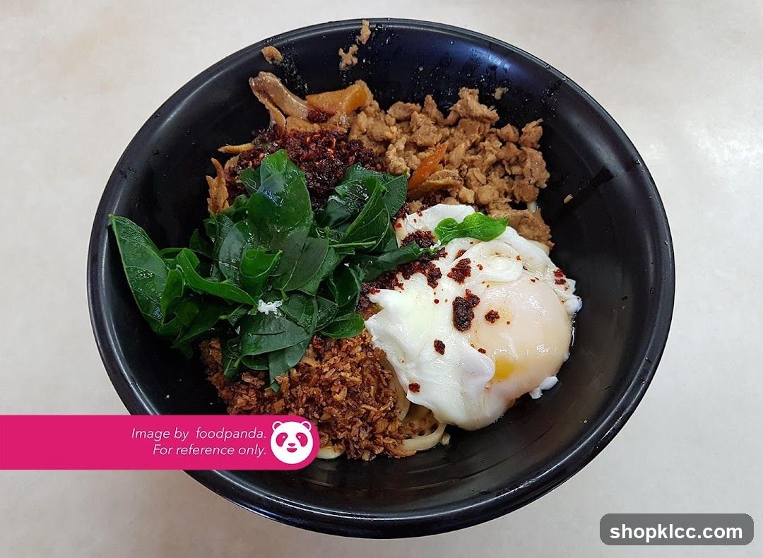 Bowl of Fried Rice with Egg and Spinach