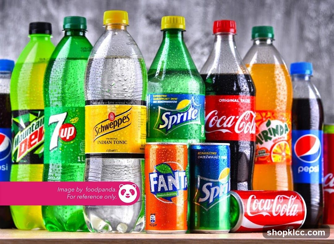 Soda Bottles and Cans Collection