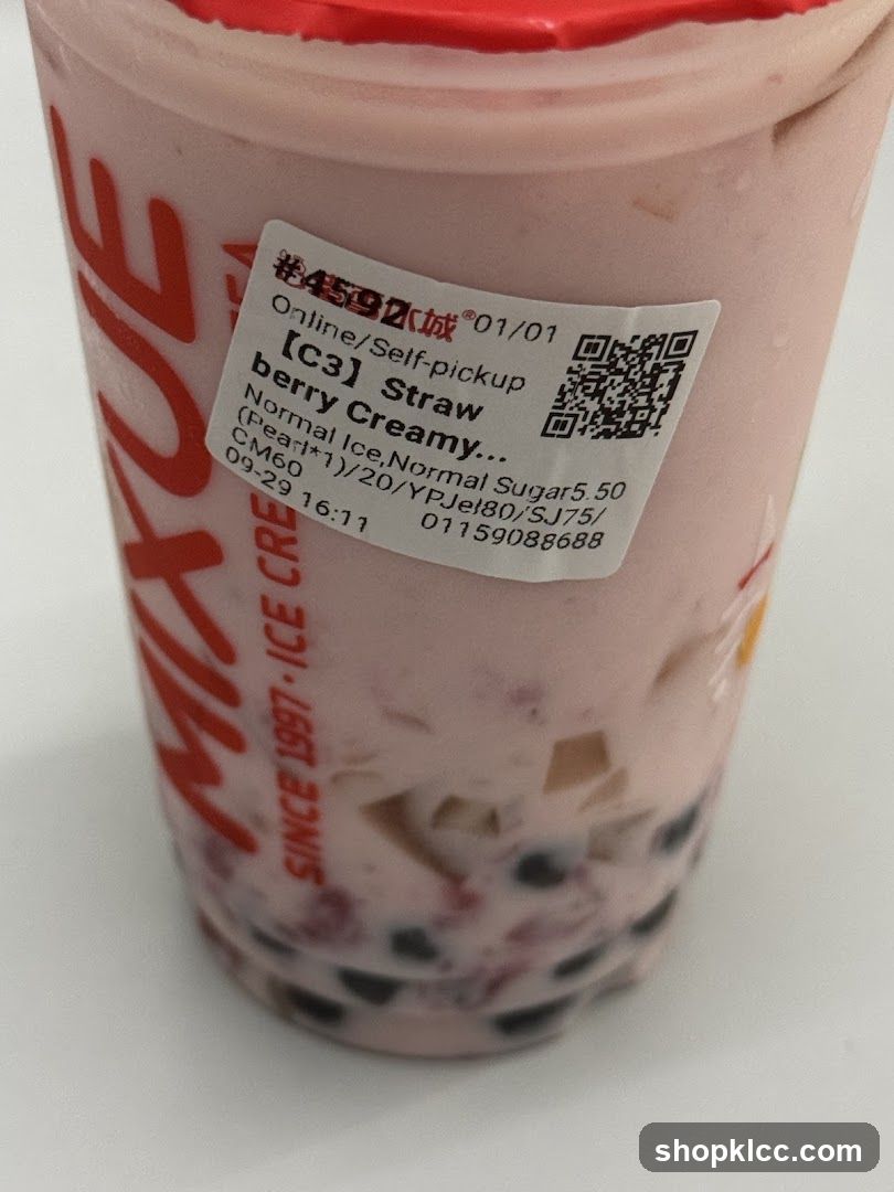 Strawberry Creamy Drink