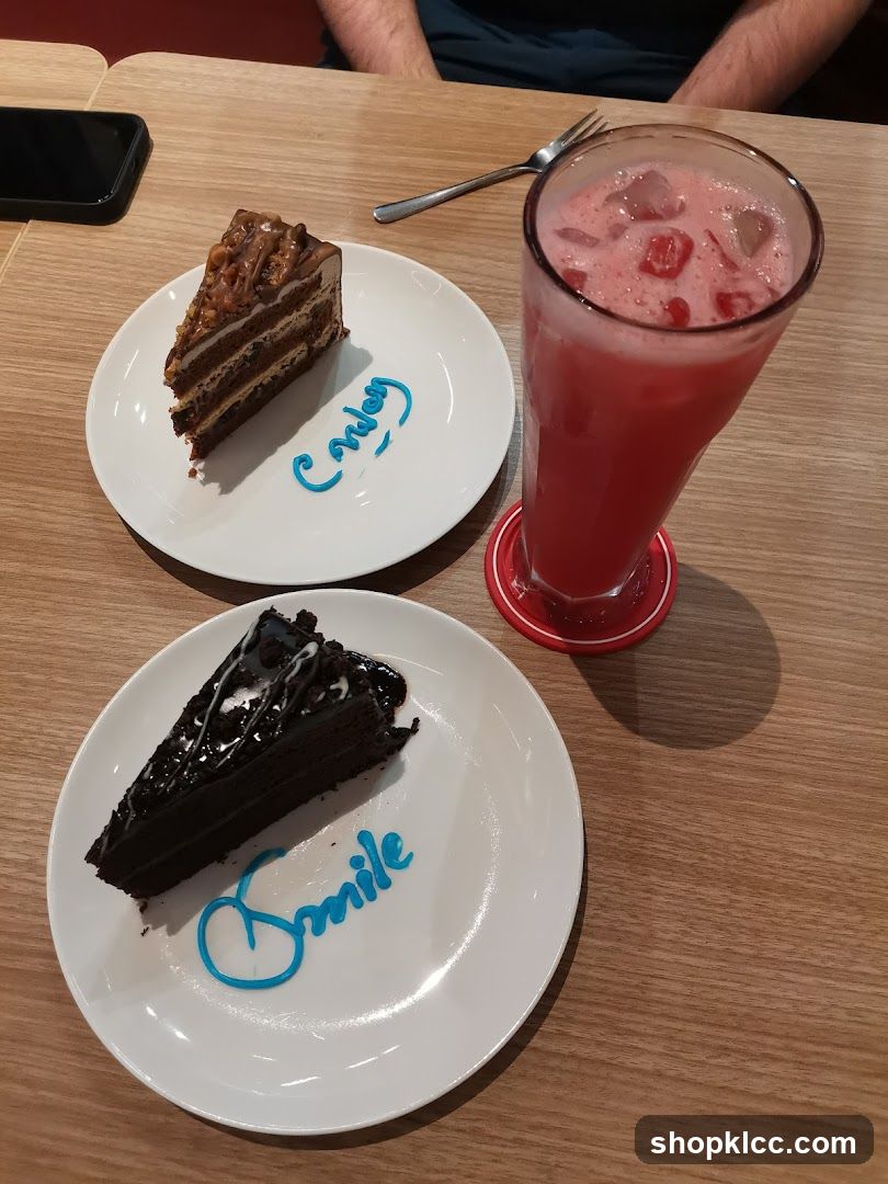 Dessert and Drink