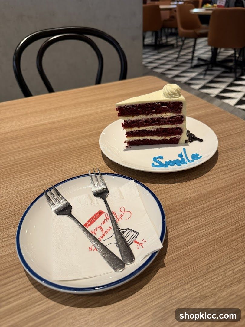 Red Velvet Cake Slice