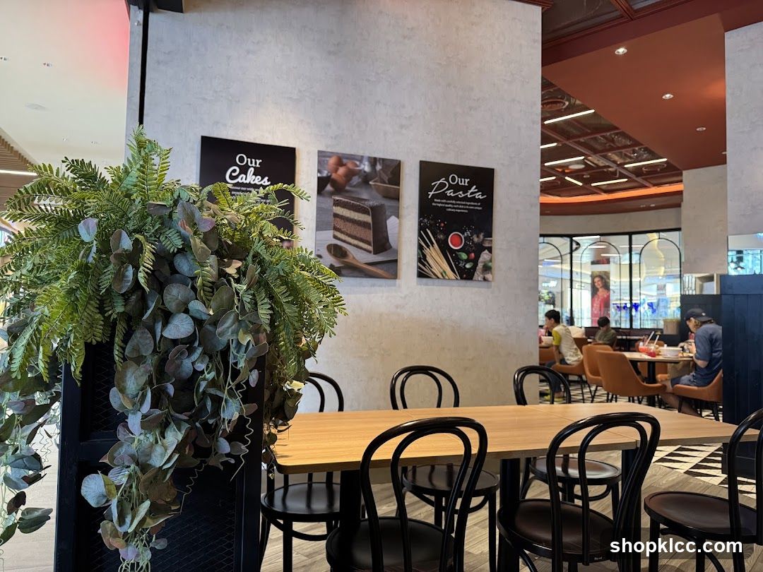 Restaurant Interior with Artwork