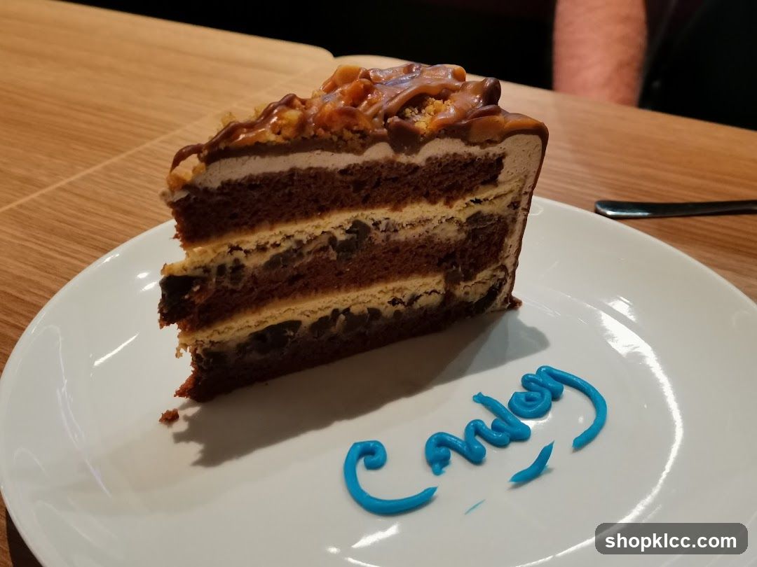 Chocolate Layer Cake with Caramel Drizzle