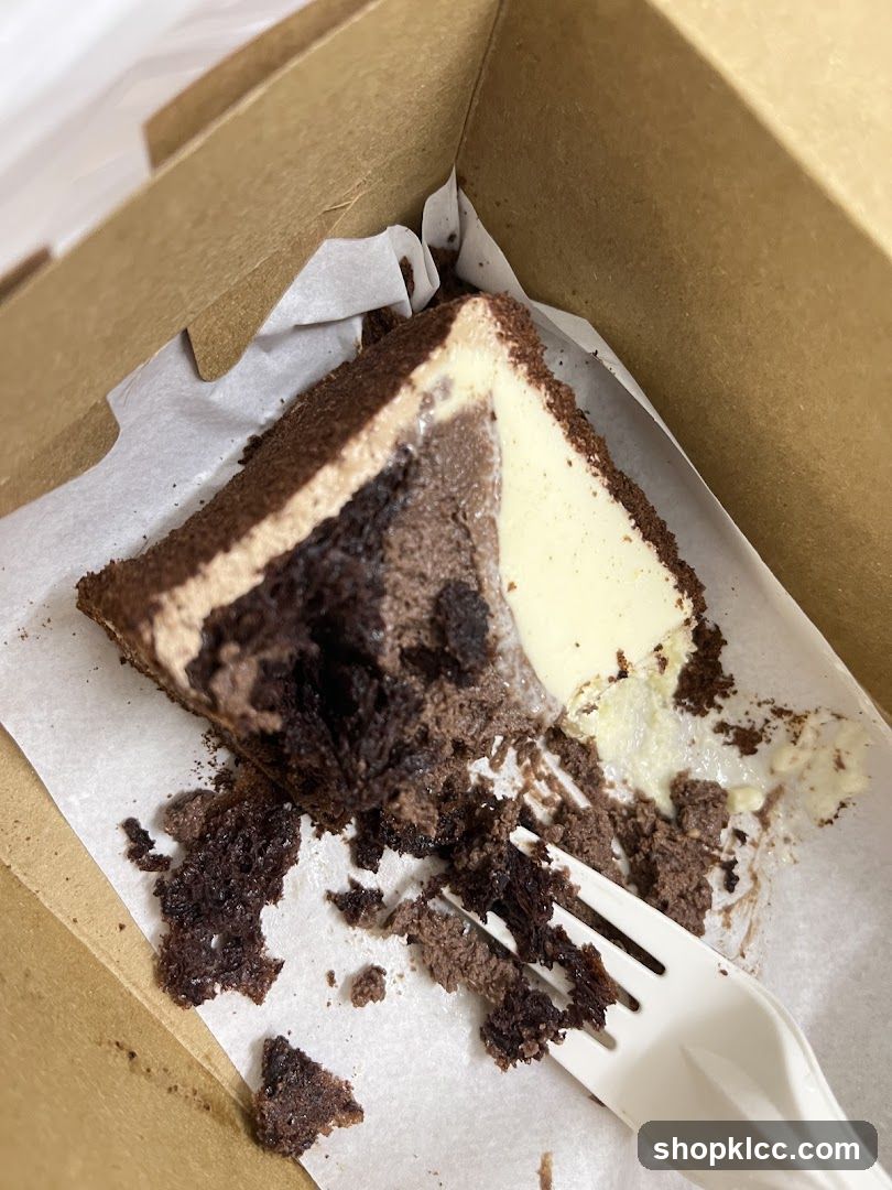 Chocolate Cake Slice