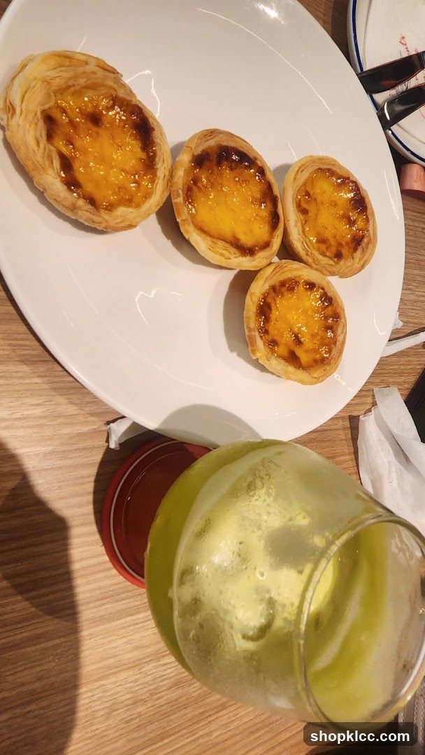 Egg Tarts and Drink