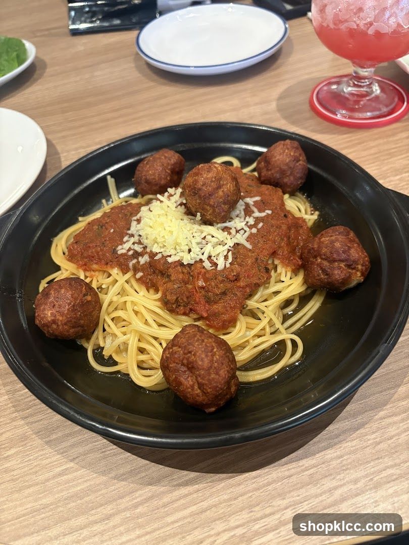 Spaghetti and Meatballs