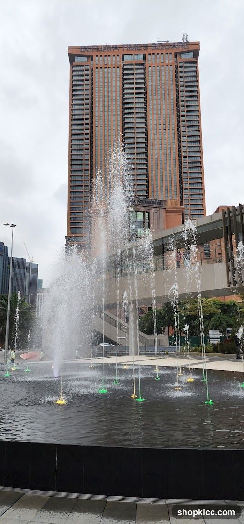 Fountain in front of Berjaya Times Square