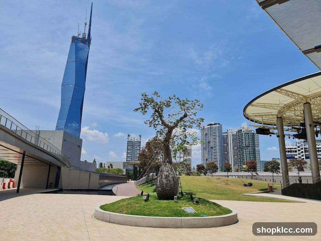 Modern Cityscape with Unique Architecture