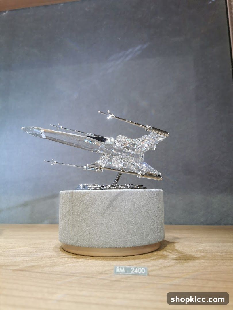 Crystal Millennium Falcon Replica