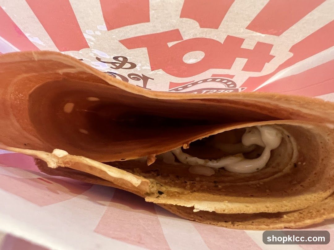 Crepe with Cream Filling