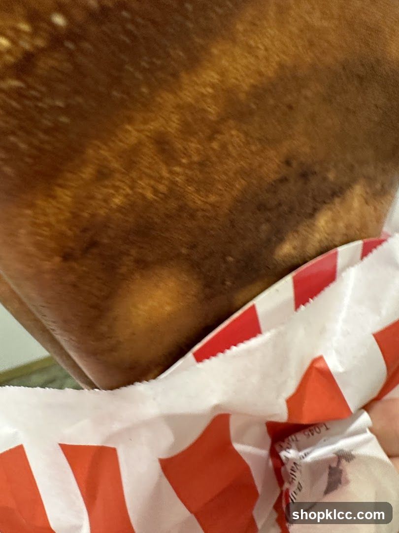Food in branded packaging