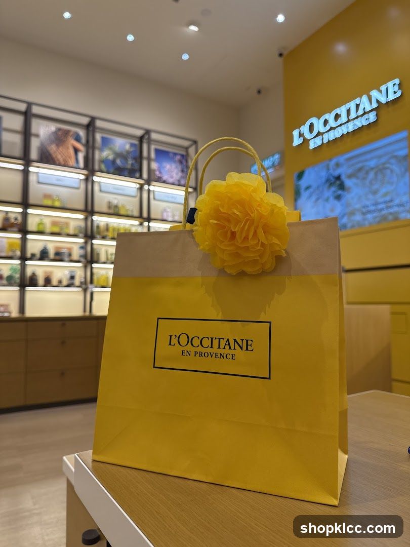 L'Occitane Shopping Bag