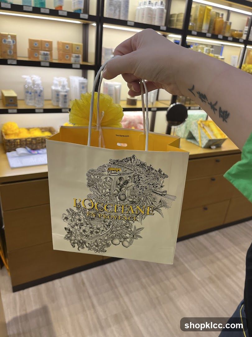 L'Occitane Shopping Bag