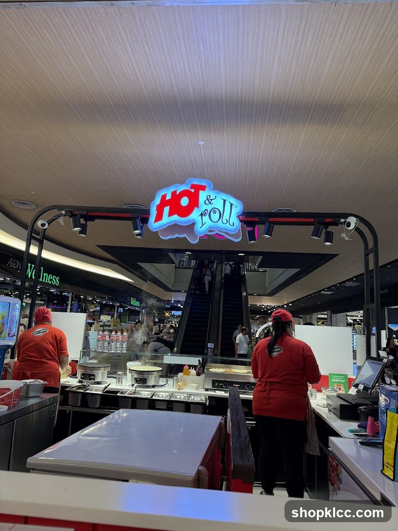Hot & Roll Food Stall