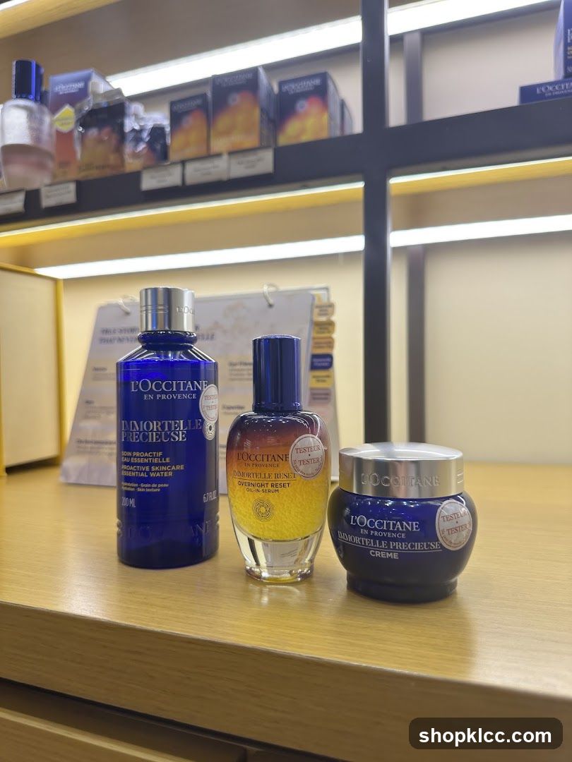 L'Occitane Skincare Products