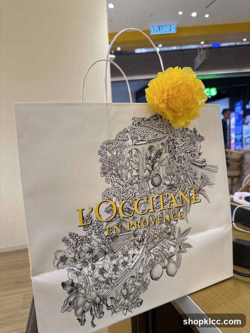 L'Occitane Shopping Bag