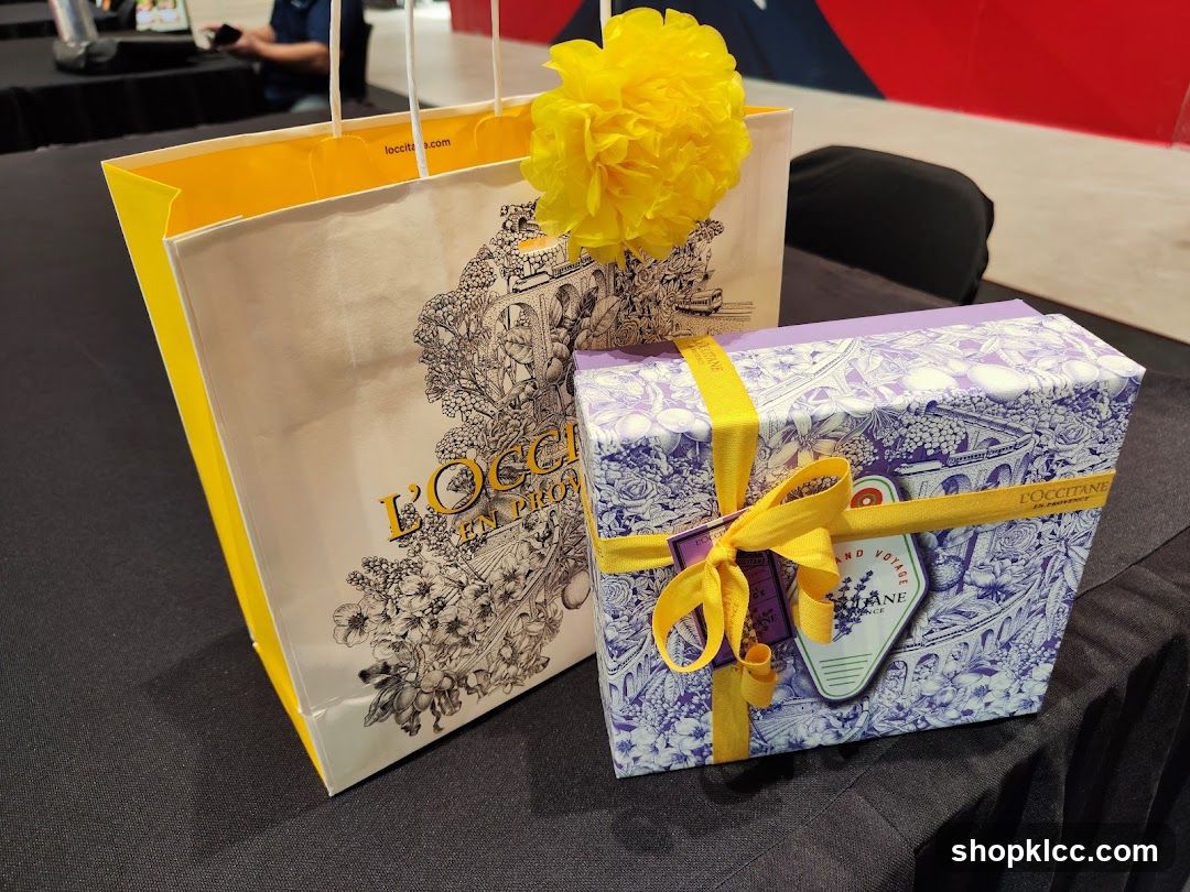 L'Occitane Gift Bag and Box