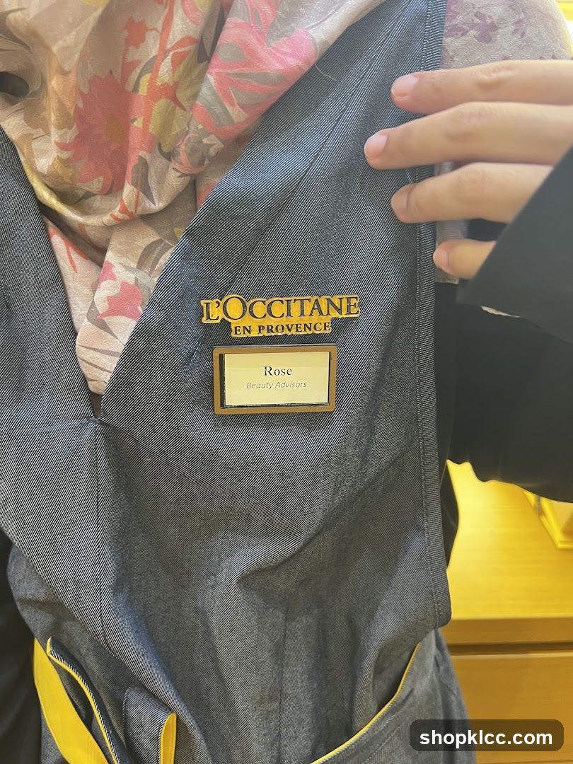 L'Occitane Name Tag