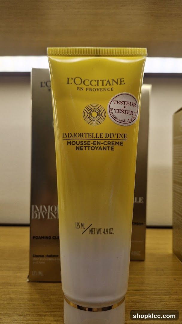 L'Occitane Immortelle Divine Foaming Cleanser