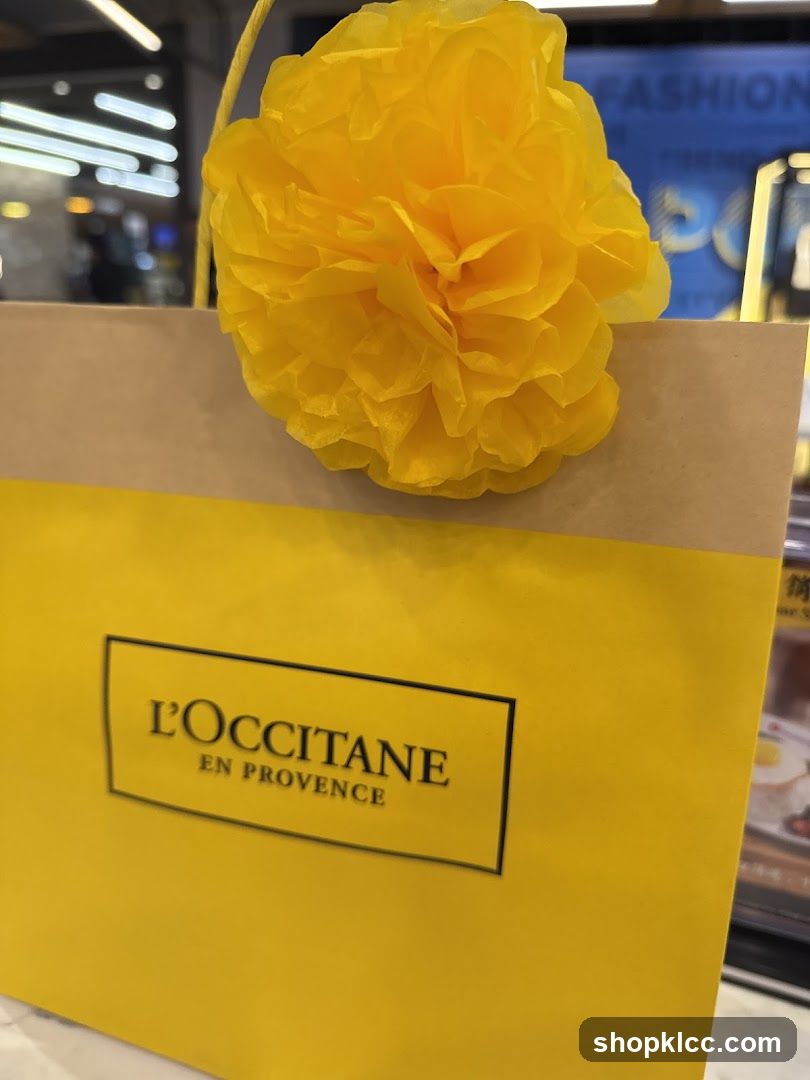 L'Occitane Shopping Bag