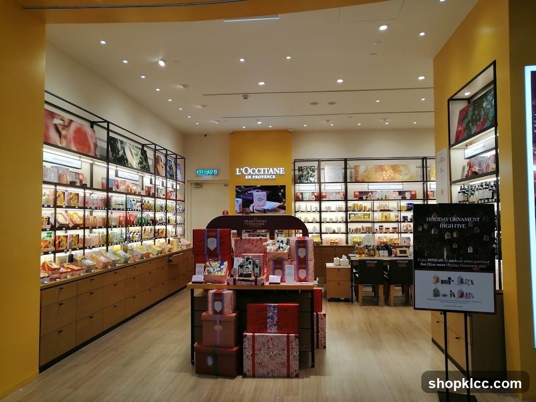L'Occitane Store Interior