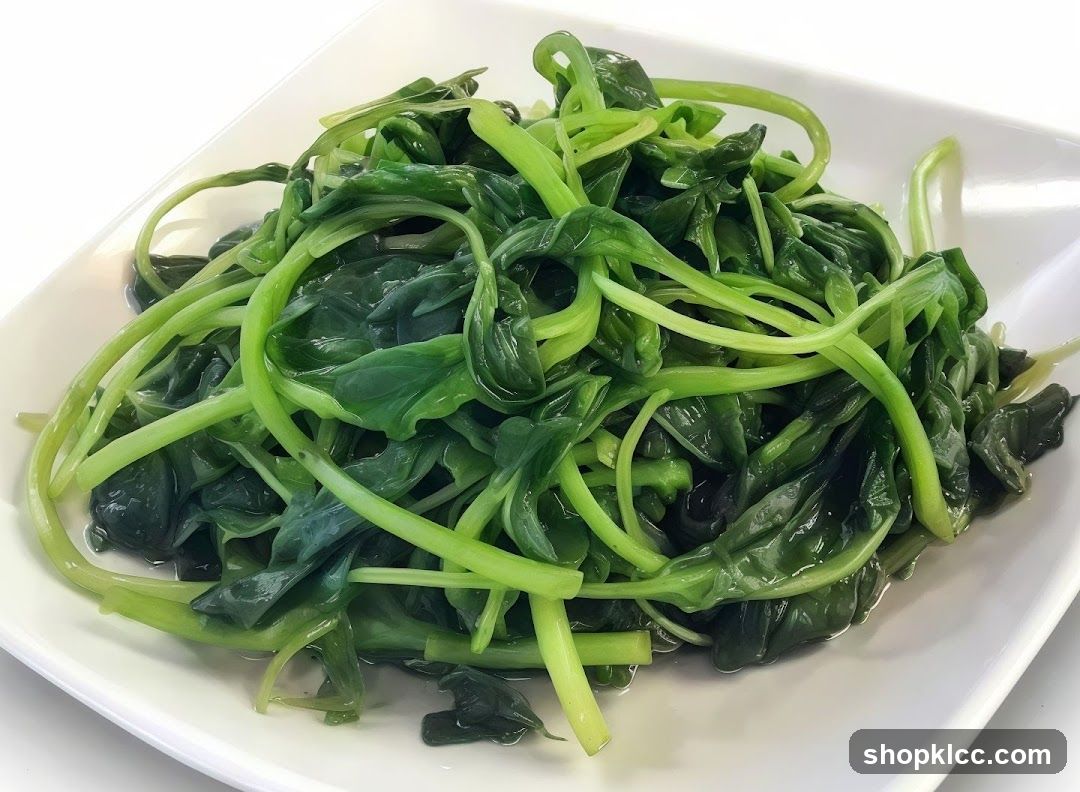 Steamed Greens