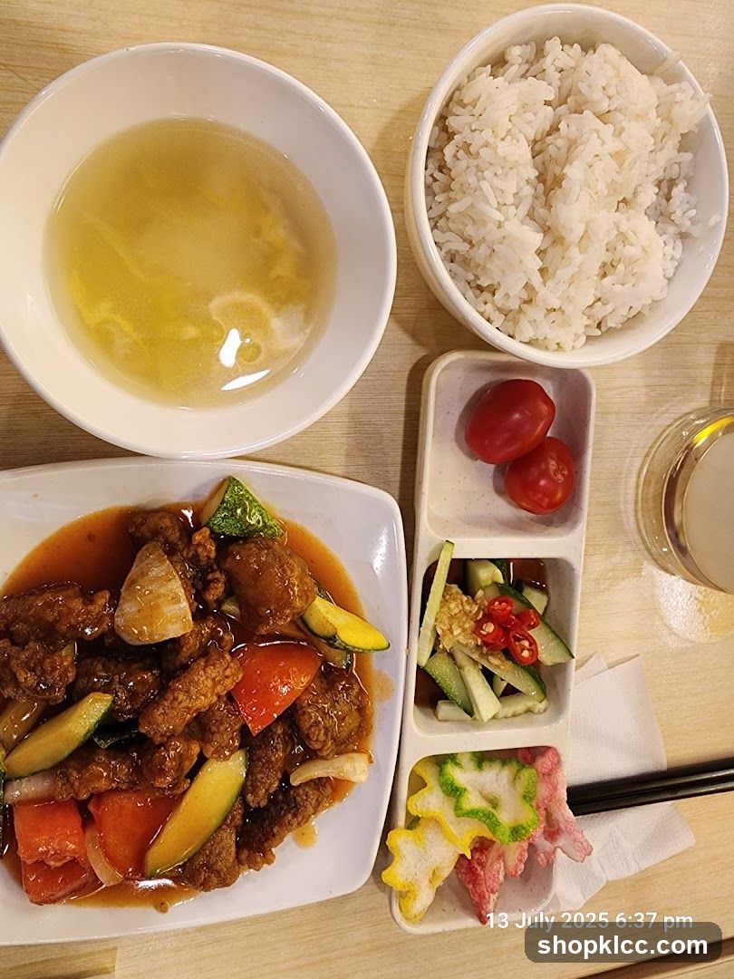 Sweet and Sour Pork Meal