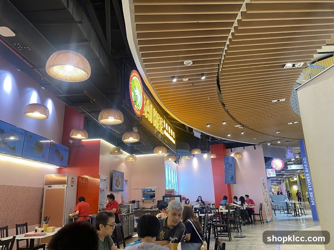 Restaurant Interior with Customers