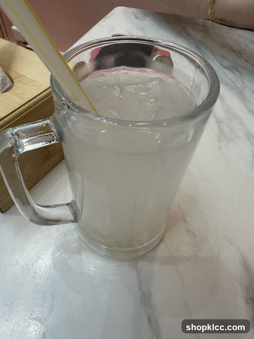 Drink with Straw