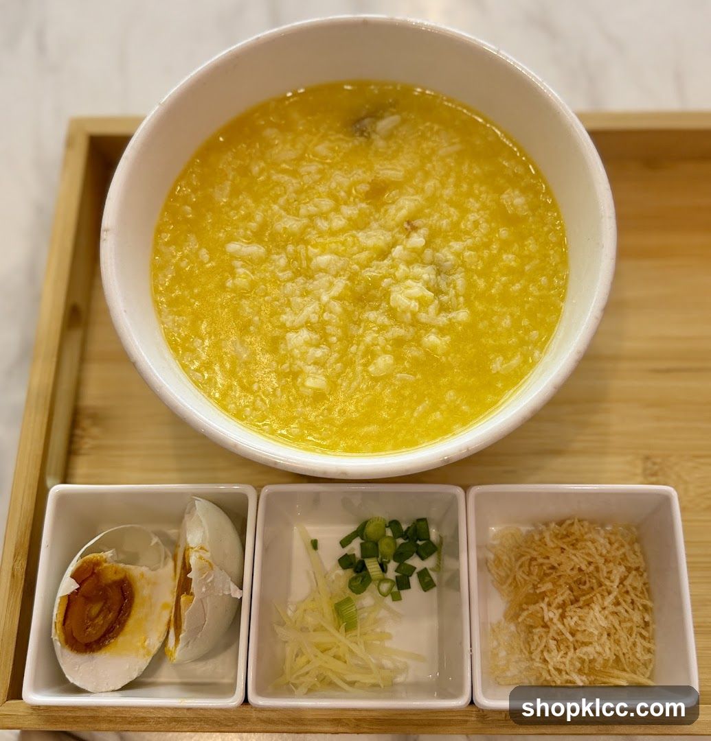 Congee with Sides