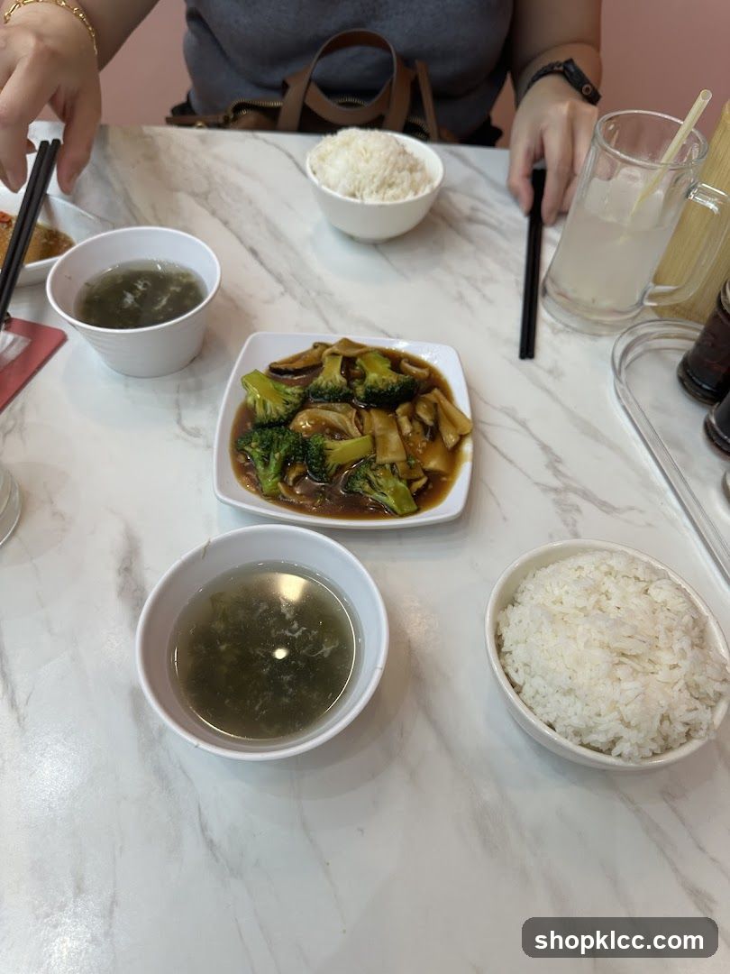 Table with Food and Drinks